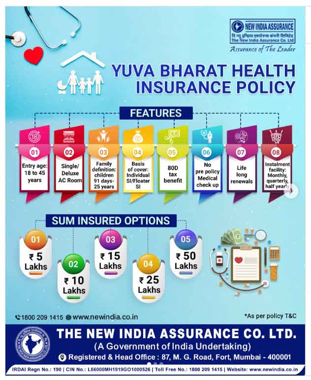 New India Yuva Bharath Health Insurance Policy